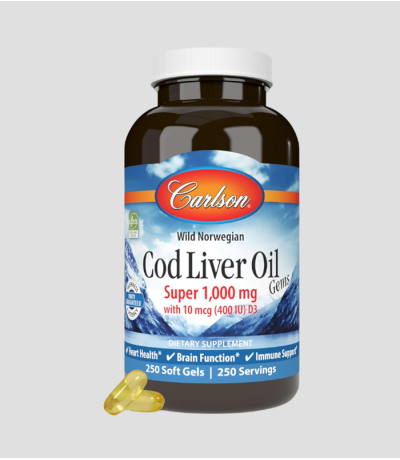 Cod Liver Oil 250 softgels