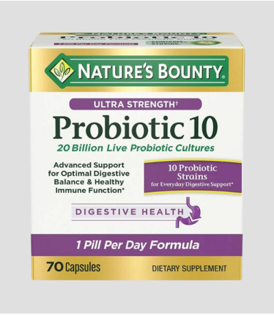 Nature's Bounty Probiotic 10 20B 70caps